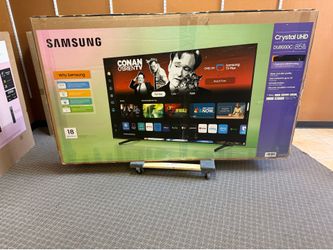 85 Samsung Smart 4K HDTV $55 down on Financing free delivery six month warranty 120 Hz
