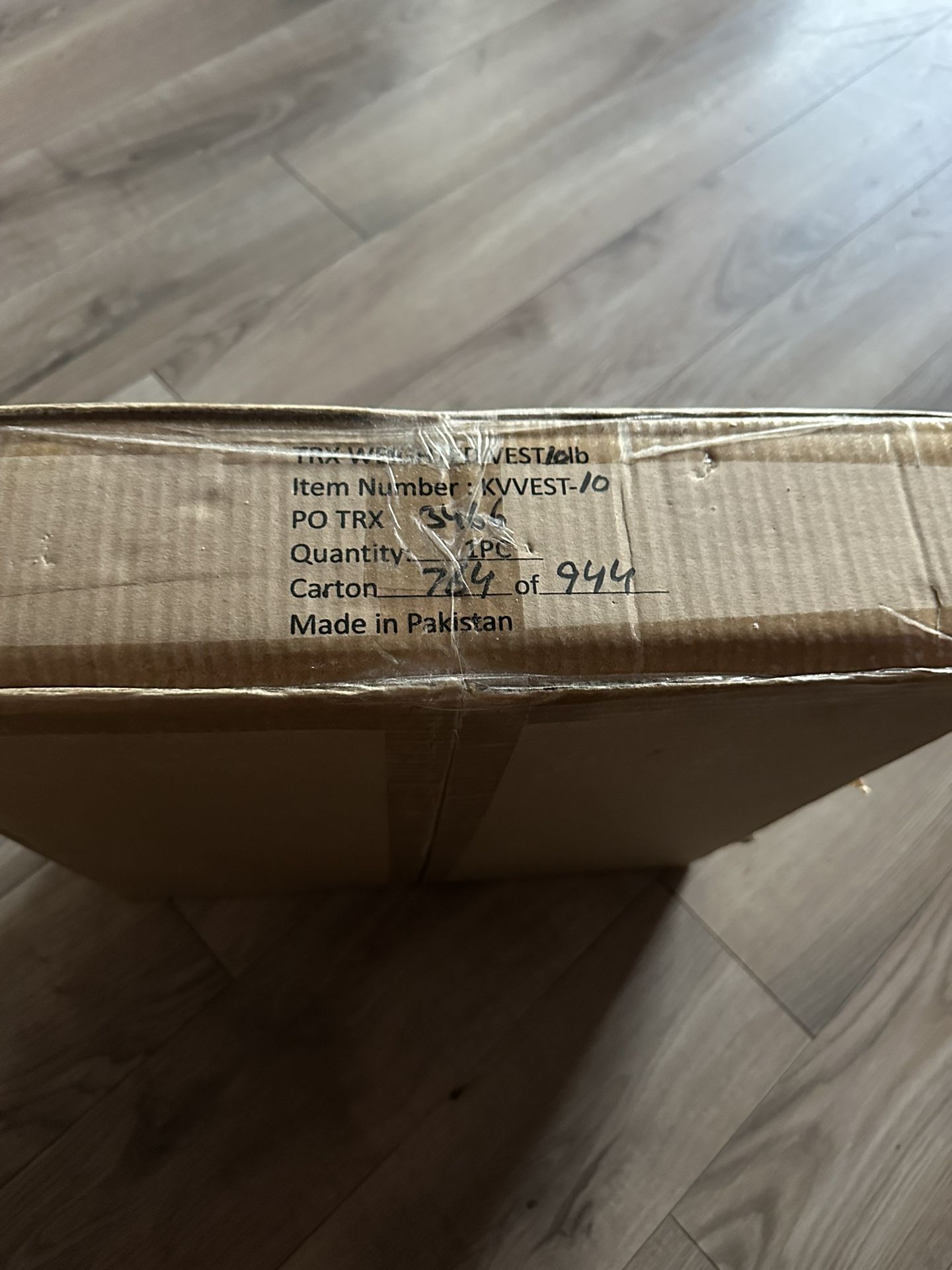 I Have A Brand New Not Open TRX Weighted Vest