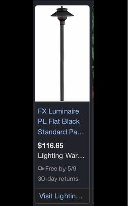 Professional pathway lights x2