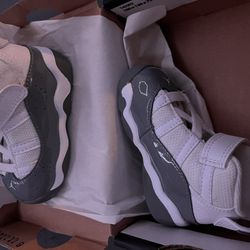 Jordan 6” Rings Grey & White 