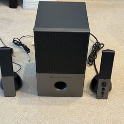 2.1 Channel Stereo Computer Speakers