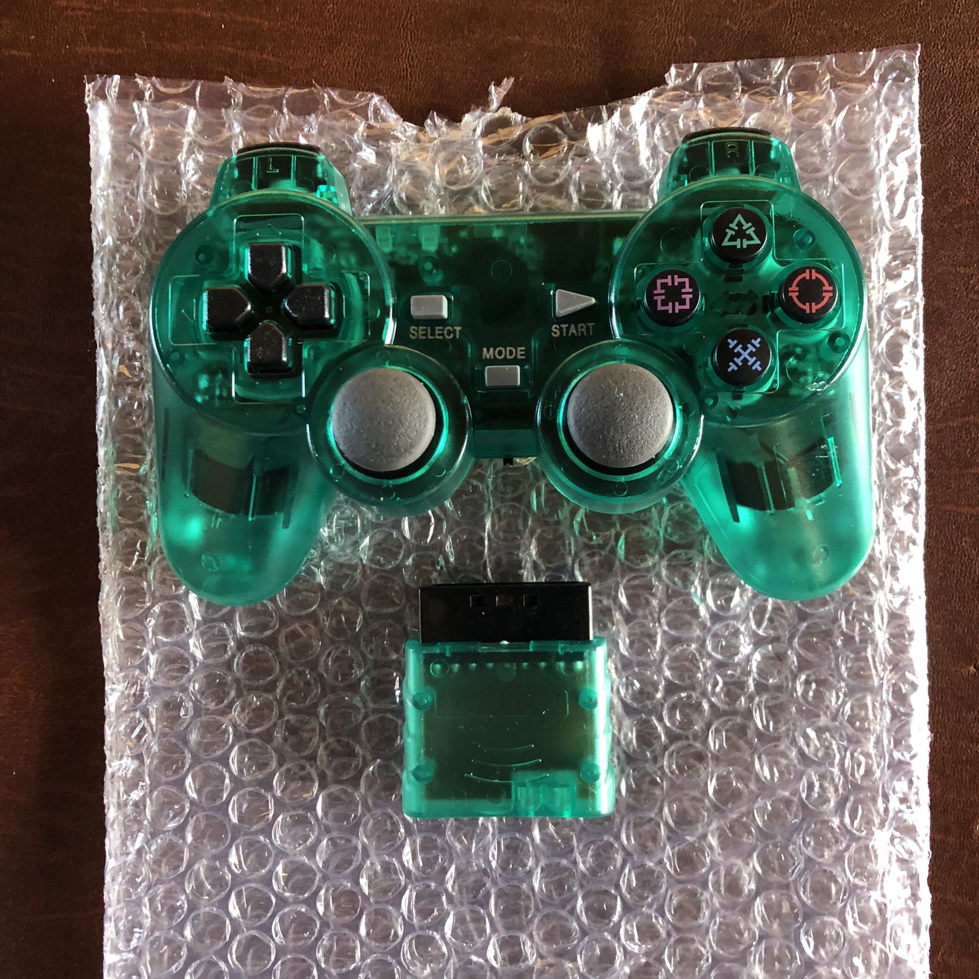 Ps2 Wireless Transparent Controller 