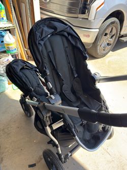 City select baby stroller with two seats