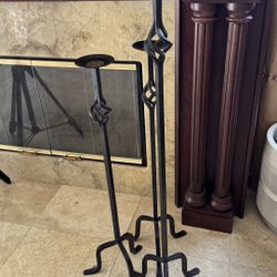 3 Tall Candle Holders 