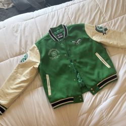 Eagles Jacket Size Large 🆕  🦅 Fly Eagles Fly 🦅 