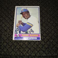 Hank Aaron 1973 card #550