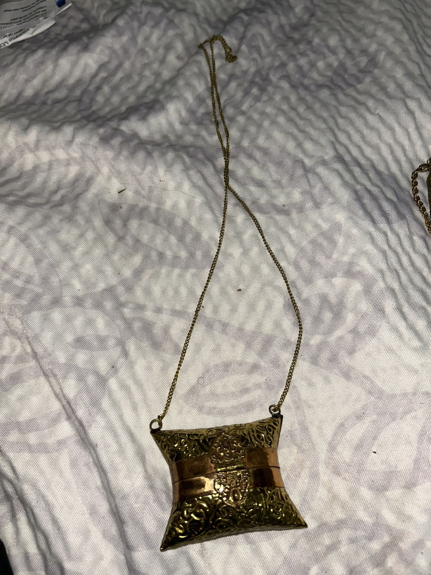 Vintage Copper And Brass Purse
