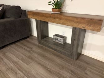 Rustic Farmhouse Console Table