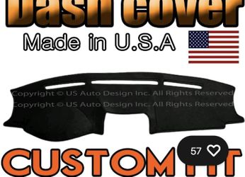 fits 2008-2012 FORD ESCAPE DASH COVER MAT DASHBOARD PAD / BLACK