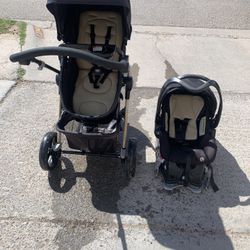 baby trend stroller with car seat
