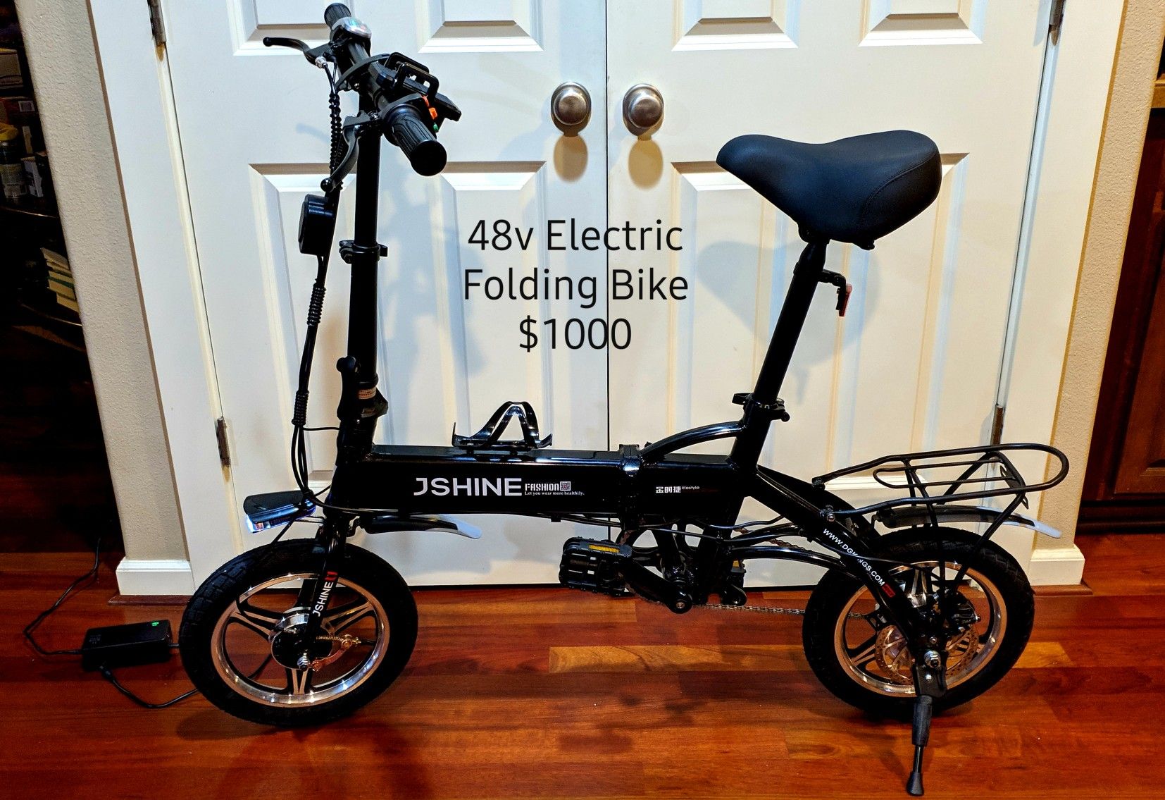 Fully Loaded 48v Electric Folding Bike! Free Delivery!