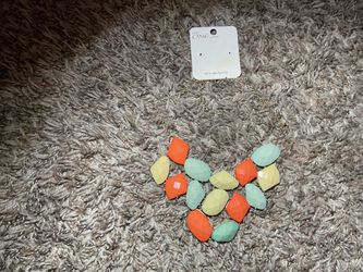The One Colorful Statement Bib Necklace