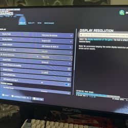 Gaming Monitors W Dual Mount