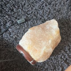Pink Himalayan Crystal Lamp Clear Energy 