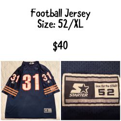 Football jersey XL
