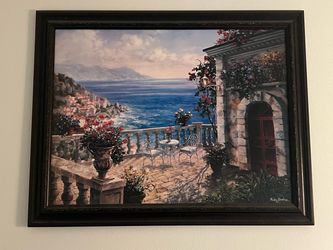 Painting with frame