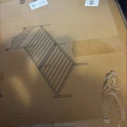 Brand New Bed Frame Color White With Mattress Both Are New