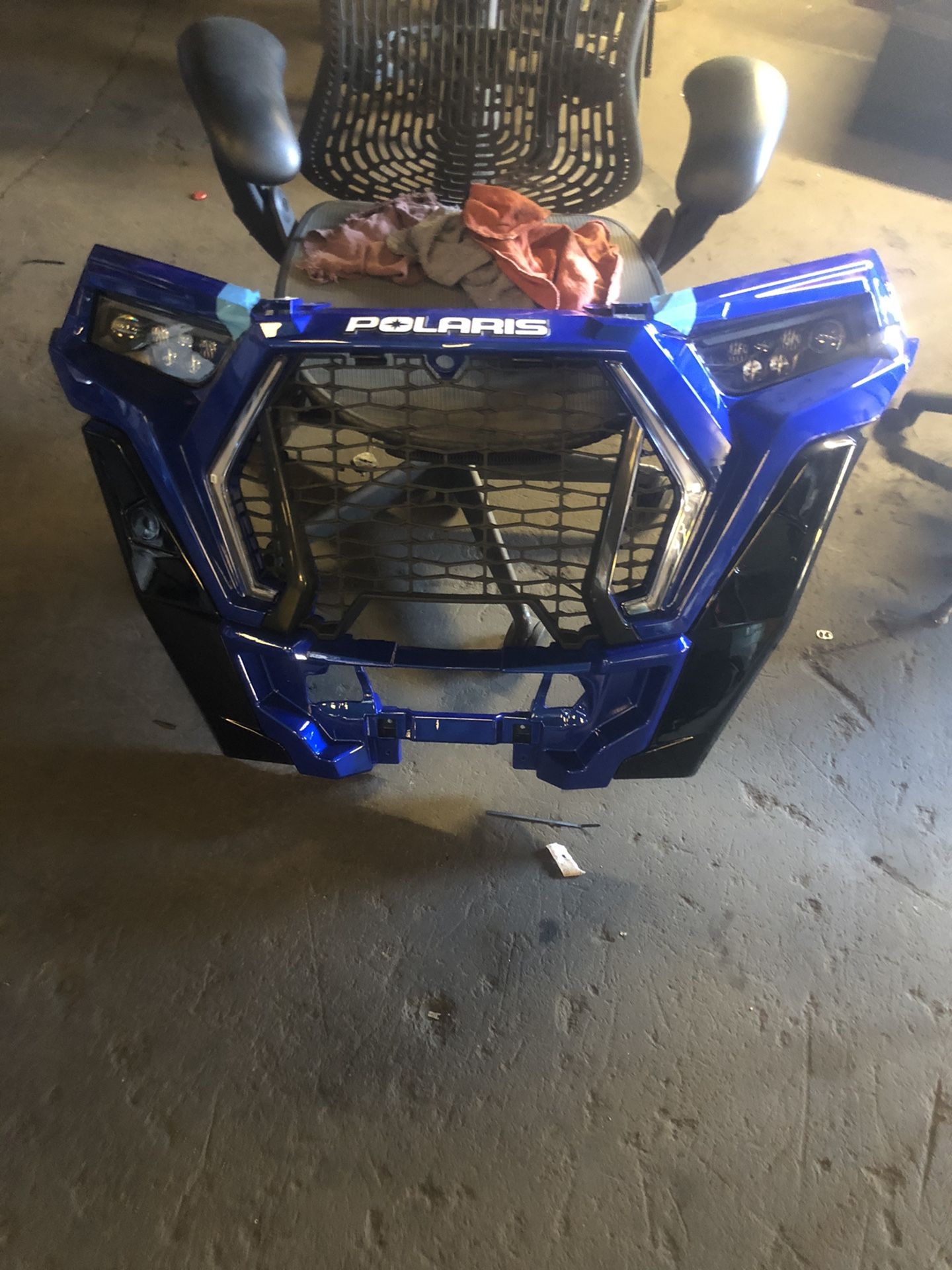 COMPLETE TURBO S RZR RAZOR FRONT FASCIA CONVERSION POLARIS
