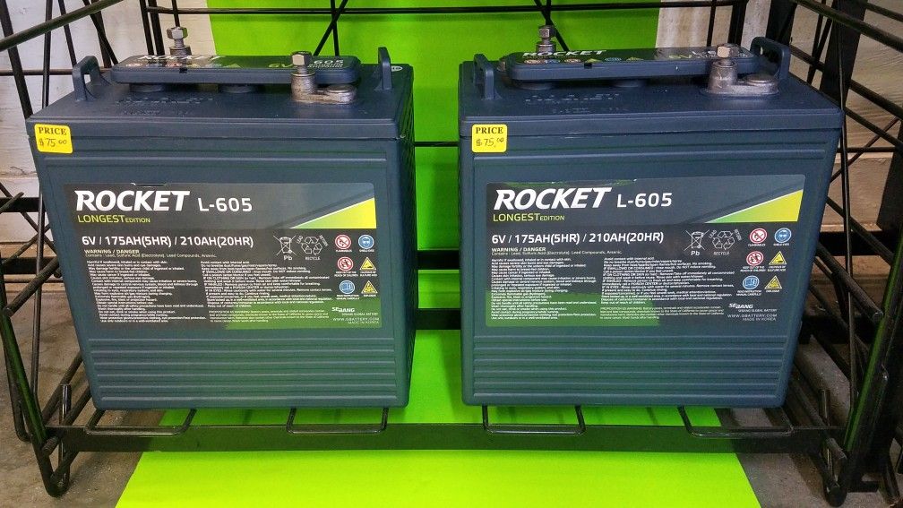 6 Volt 《Golf Cart Batteries 》 for Sale in Seffner, FL OfferUp