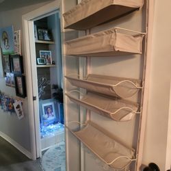 Over The Door Organizer Shelf Storage Closet
