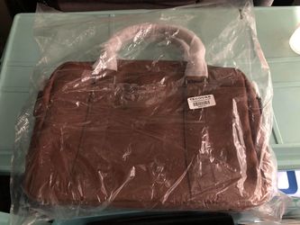 Tecovas Brown Leather Briefcase Bag