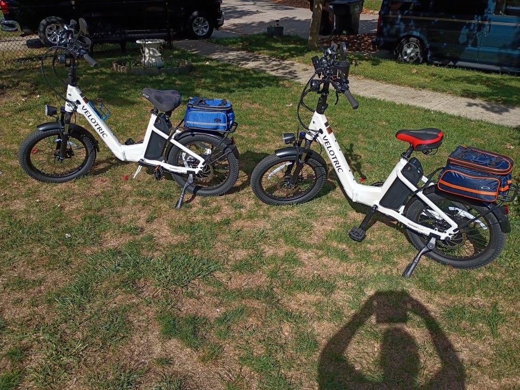 2 Velotric Ebikes, Like New