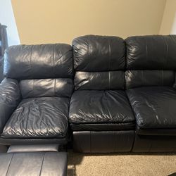 Older BarcaLounger Couch, Loveseat And Recliner