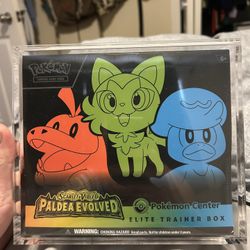 Paldea evolved PC ETB ***Clean No Tears***
