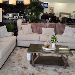Sofa And Loveseat Set "LUCY"