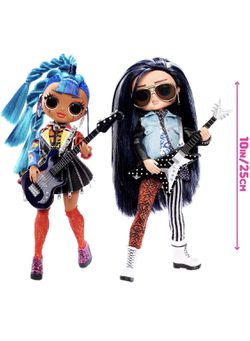 L.O.L. Surprise! O.M.G. Remix Rocker Boi and Punk Grrrl 2 Pack – 2 Fashion Dolls with Music Thumbnail