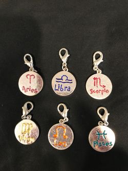 Zodiac charms 6