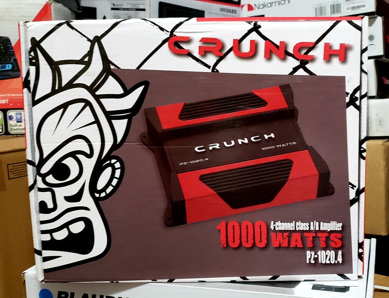 Crunch 1000w 4ch brand new