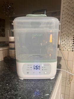 Momcozy BS02 Baby Bottle Sterilizer & Dryer 8-in-1 Multi Function Electric Steam