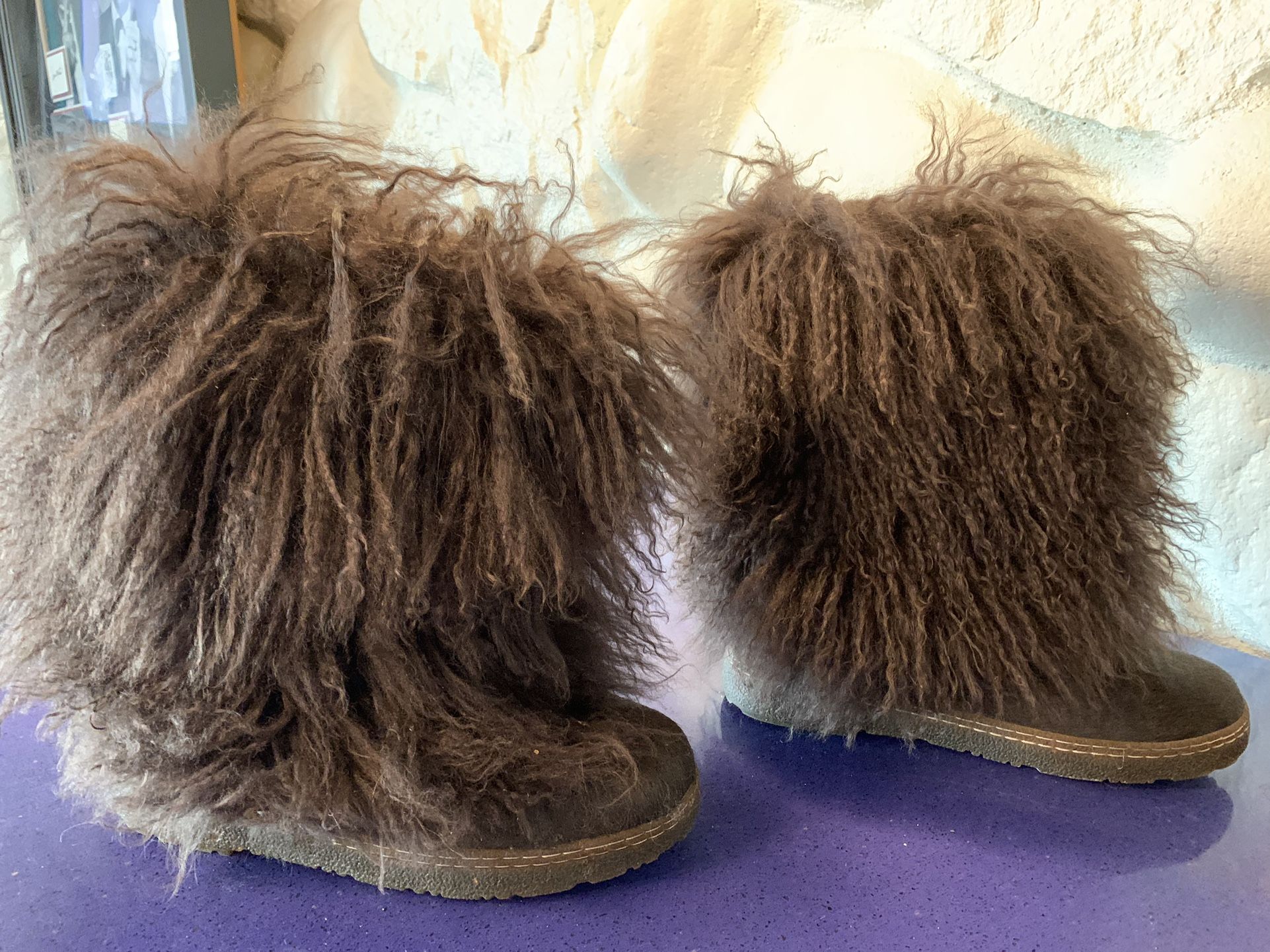 Bearpaw Women's Boetis Boots Brown Size 10