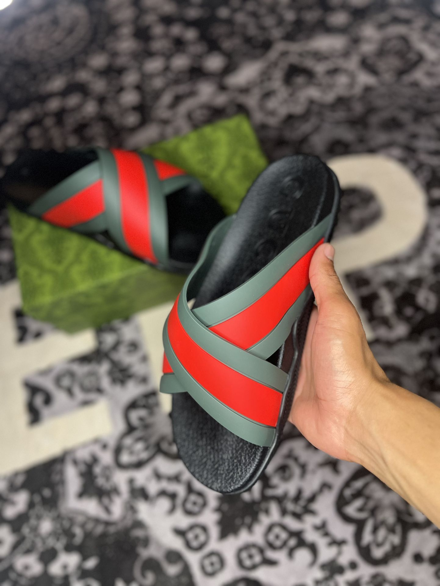 Gucci Web Sandals