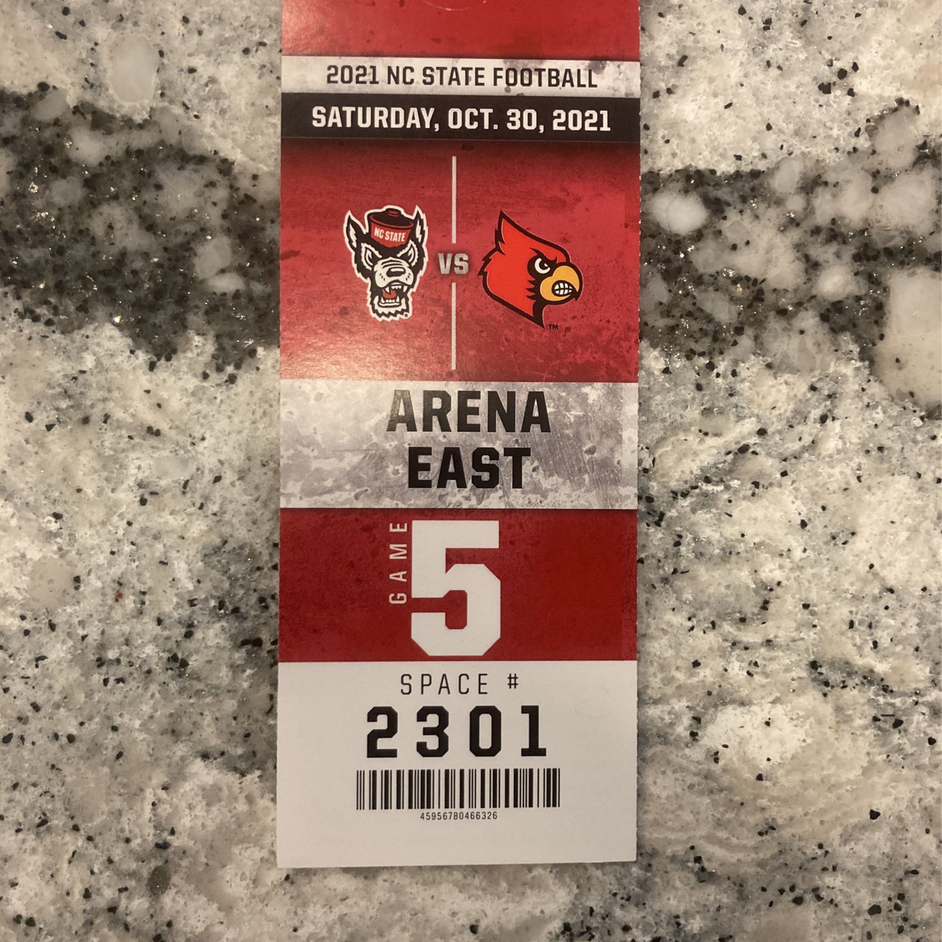 4 Lower Level Tickets And Parking NCSU Football 