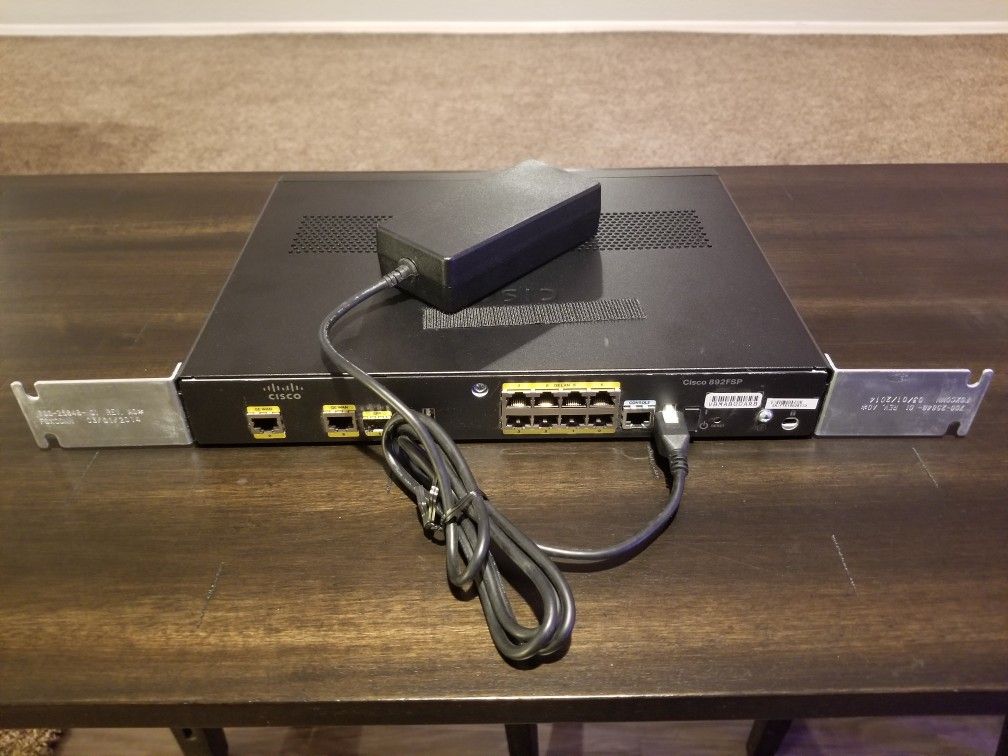 Cisco 892 Router C892FSP-K9 w/ Power Supply