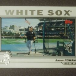 Aaron Rowand Topps 2005 Chicago White Sox #19 #33 Collectible Sports MLB Baseball Card Sports Trading 