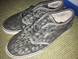 Cheetah Black Vans