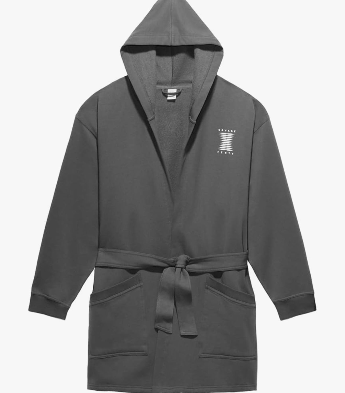 Savage X Fenty Women’s Short Robe With Graphic Sz S/Xs