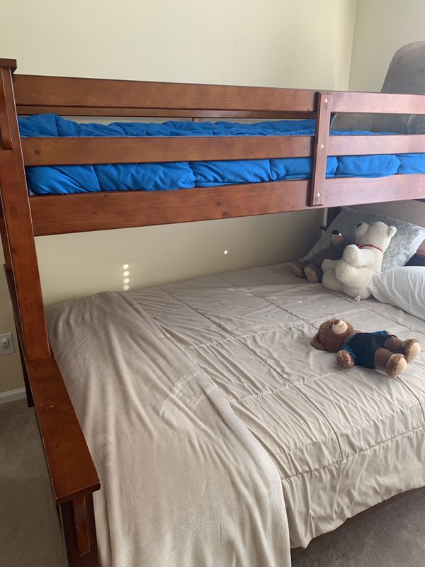 Twin Xl Over Queen Bunk Bed For In Virginia Beach Va Offerup Twin Xl Over Queen Bunk Bed