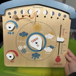 PBK Wooden Weather Station.