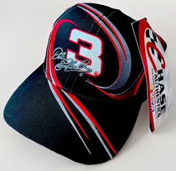 VINTAGE Chase Authentics Dale Earnhardt Hat Cap Mens One Size Black Nascar Race