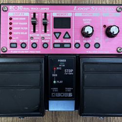 BOSS RC-30 LOOPSTATION DUAL TRACK PHRASE LOOPER PEDAL