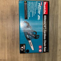 Makita 40V Cordless 16” Chainsaw 