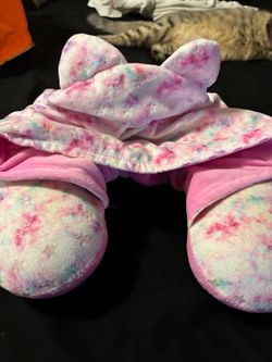 Pink Hoodie Neck Pillow