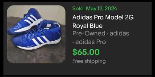Pre owned Adidas Pro Model 2G EF9820 Superstar Shoes Men s Size 11 for Sale in Cave Creek AZ OfferUp
