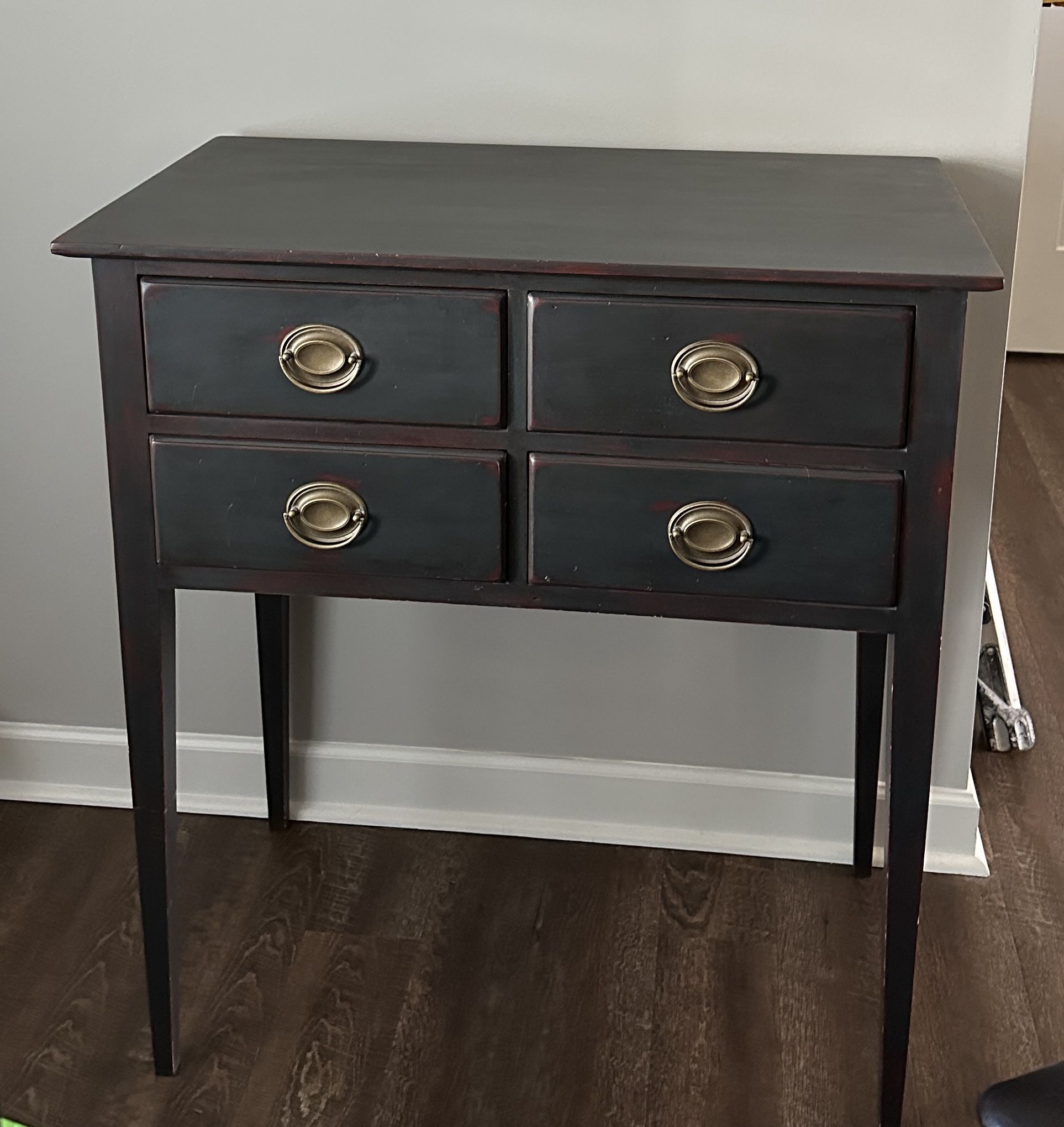 High Table With Drawers