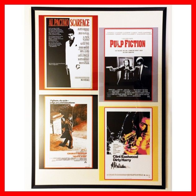 Action Movies Man-Cave Art