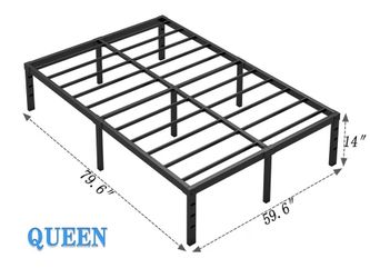 Queen size metal frame